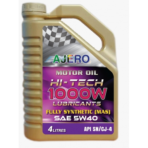 AJERO FULLY SYNTHETIC SAE 5W40 SN/CJ4